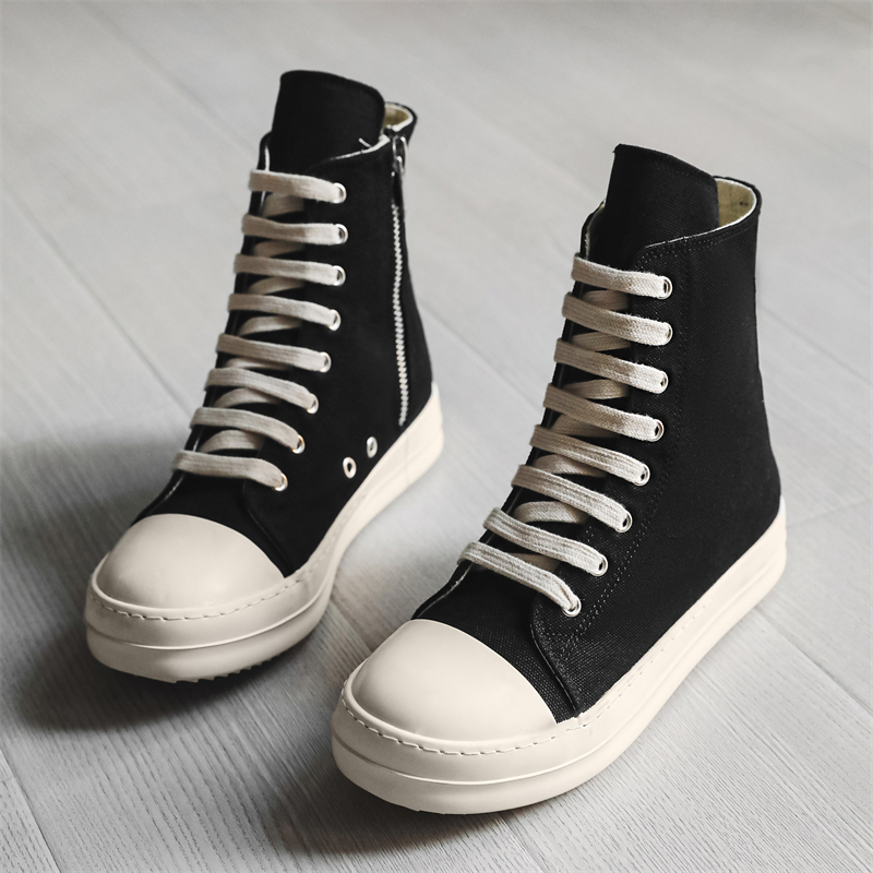 Sepatu Sneakers Pria Populer,  - Canvas Sneaker High ulasan dan harga