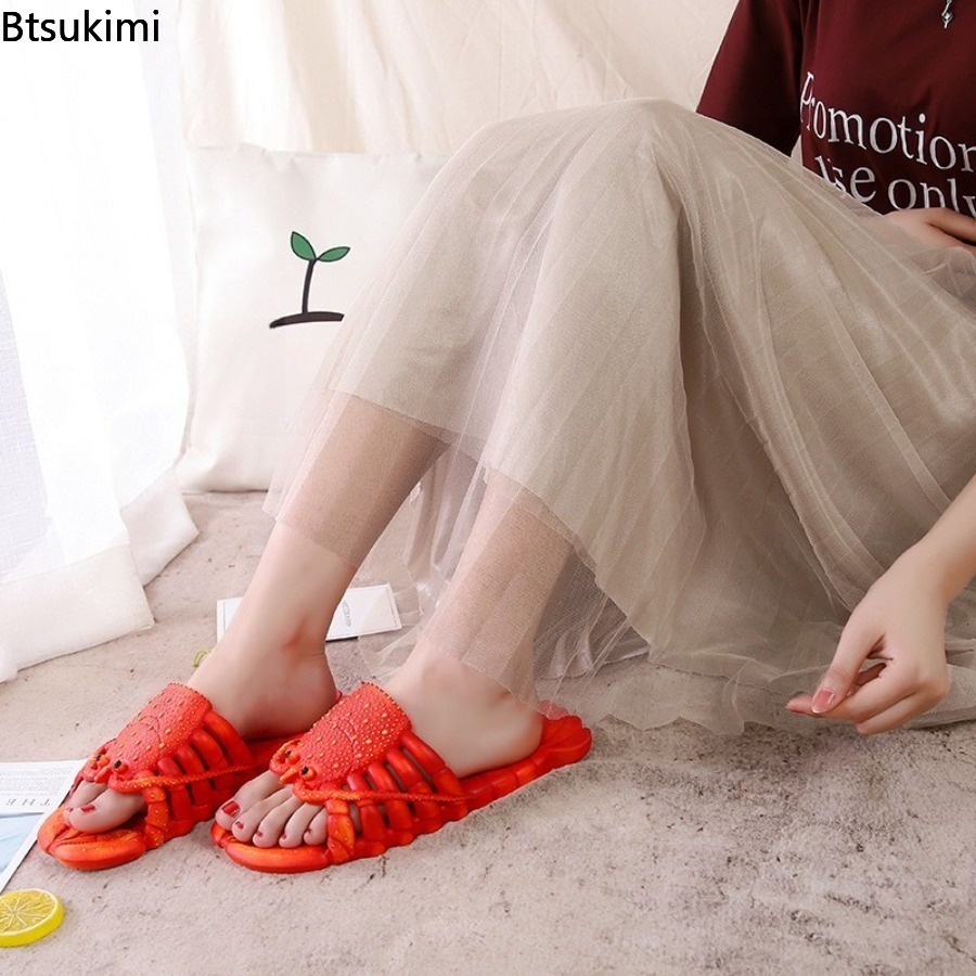 Sandal Lobster Kartun Musim Pa - Men'S Shoes To Women'S Size ulasan dan harga