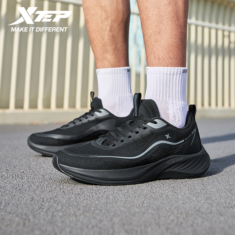 Xtep Cloud Wing ET Sepatu Lari - Men'S Xtep Shoes ulasan dan harga