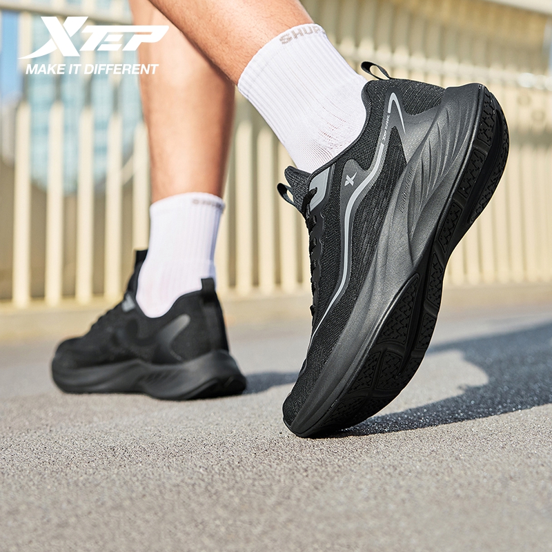 Xtep Cloud Wing ET Sepatu Lari - Men'S Xtep Shoes ulasan dan harga