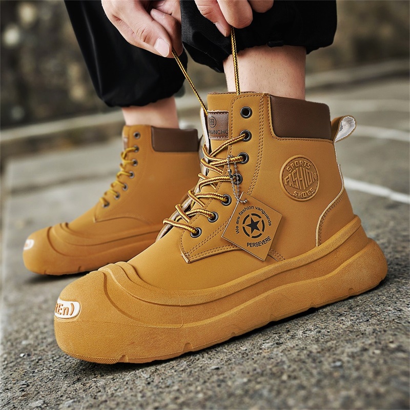 Sepatu Boots Pendek Modis dan  - Men'S Shoes Popular ulasan dan harga