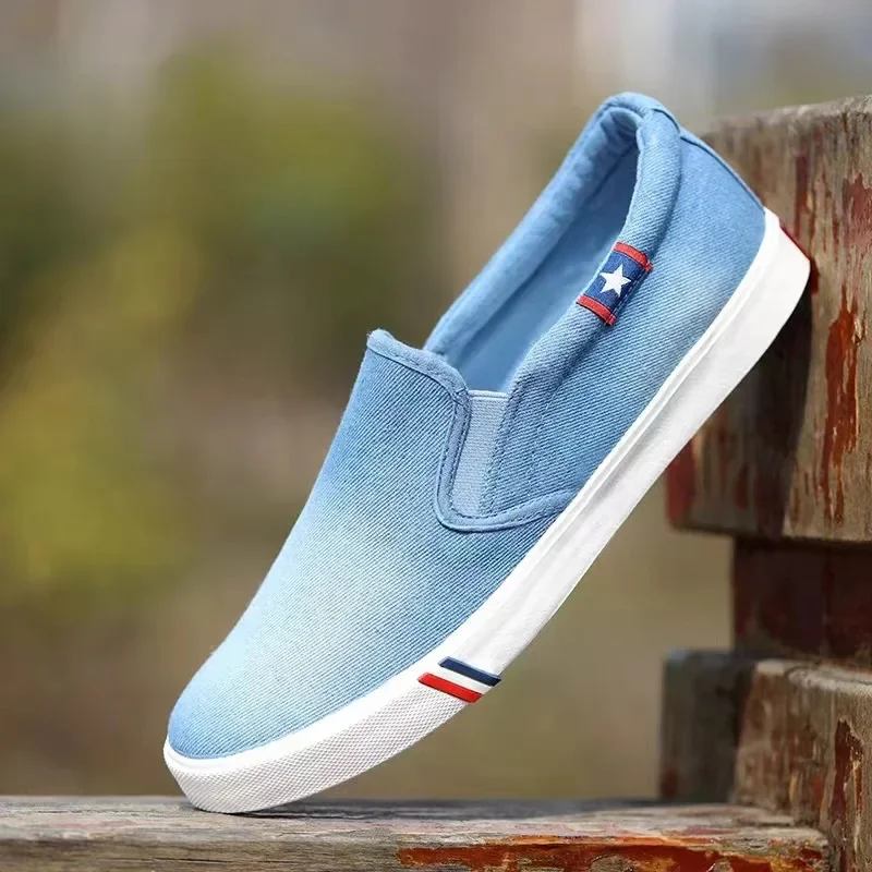 Sepatu Kanvas Pria Denim Sepat - Men Shoes Vans ulasan dan harga