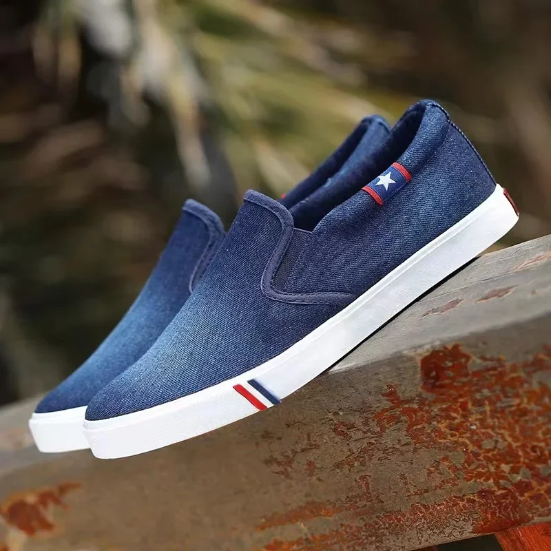 Sepatu Kanvas Pria Denim Sepat - Men Shoes Vans ulasan dan harga