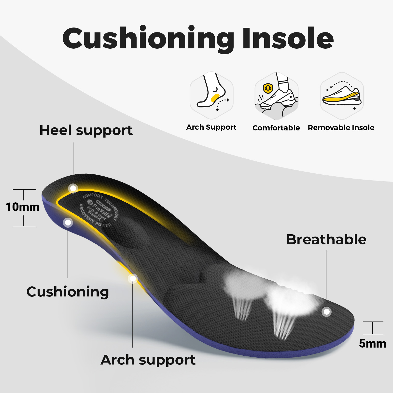 Sepatu Diabetes FitVille untuk - Men'S Shoes Diabetic ulasan dan harga