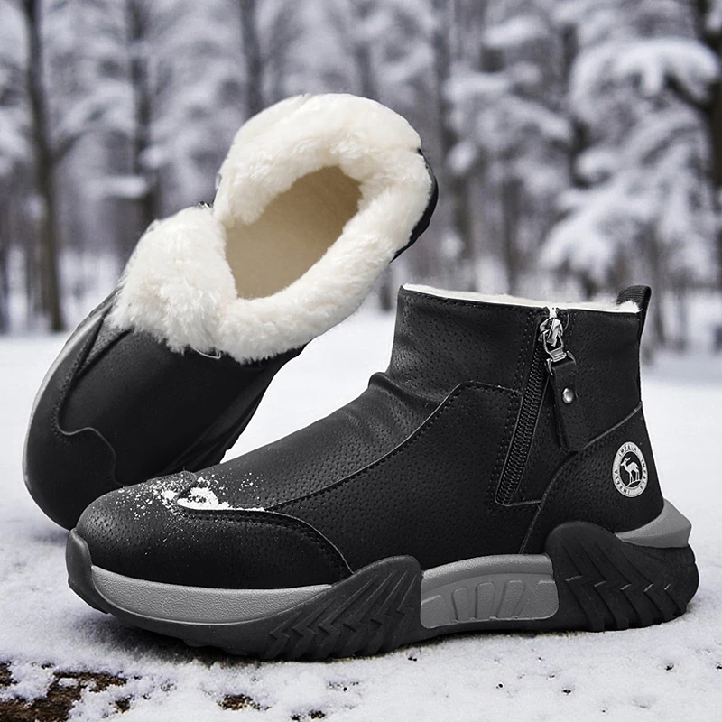 Sepatu Bot Salju Musim Dingin  - Canvas Sneaker High ulasan dan harga