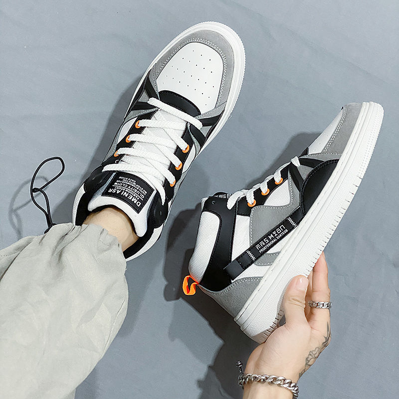 Sepatu Sneakers Kanvas Putih S - Canvas Sneaker High ulasan dan harga