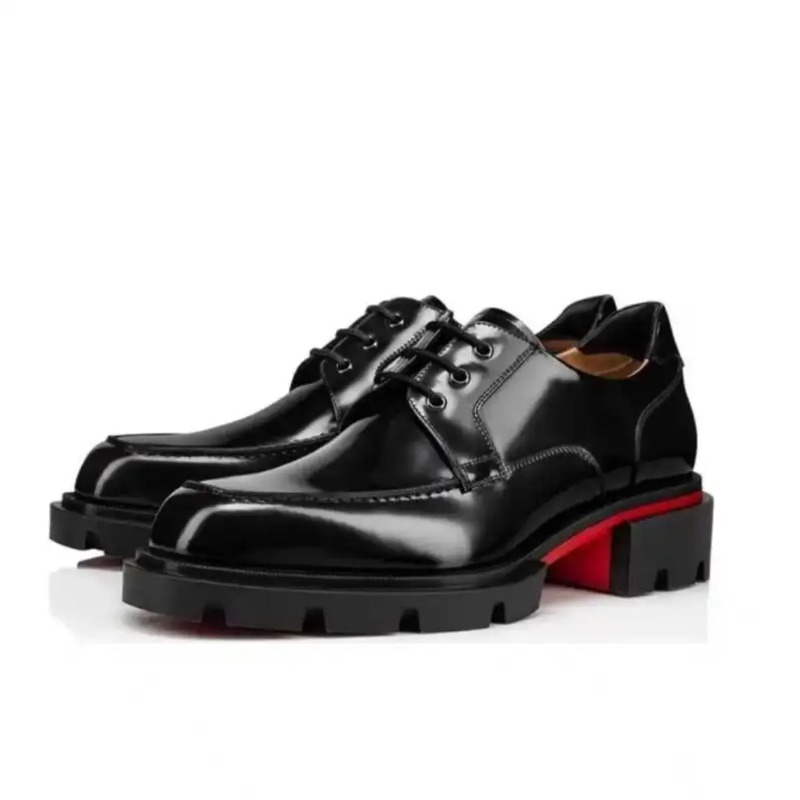 Sepatu Derby Pria Mewah Baru S - Men Shoes Red Bottom ulasan dan harga