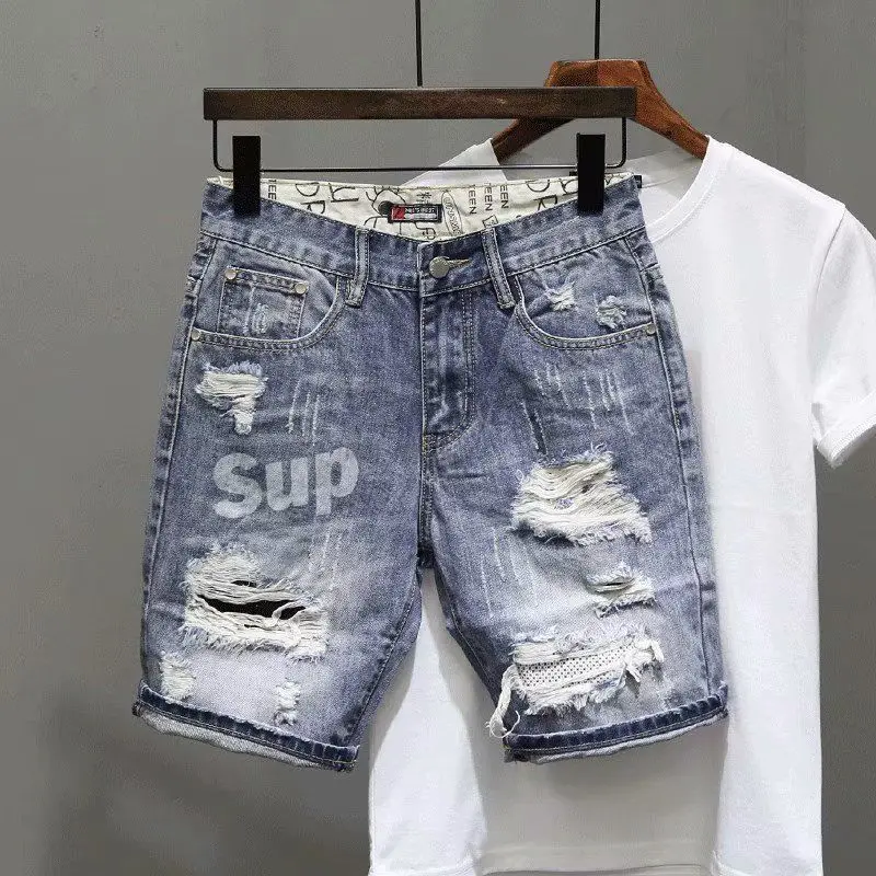 Celana Jeans pendek pria sobek - Men'S Shoes For Jeans ulasan dan harga