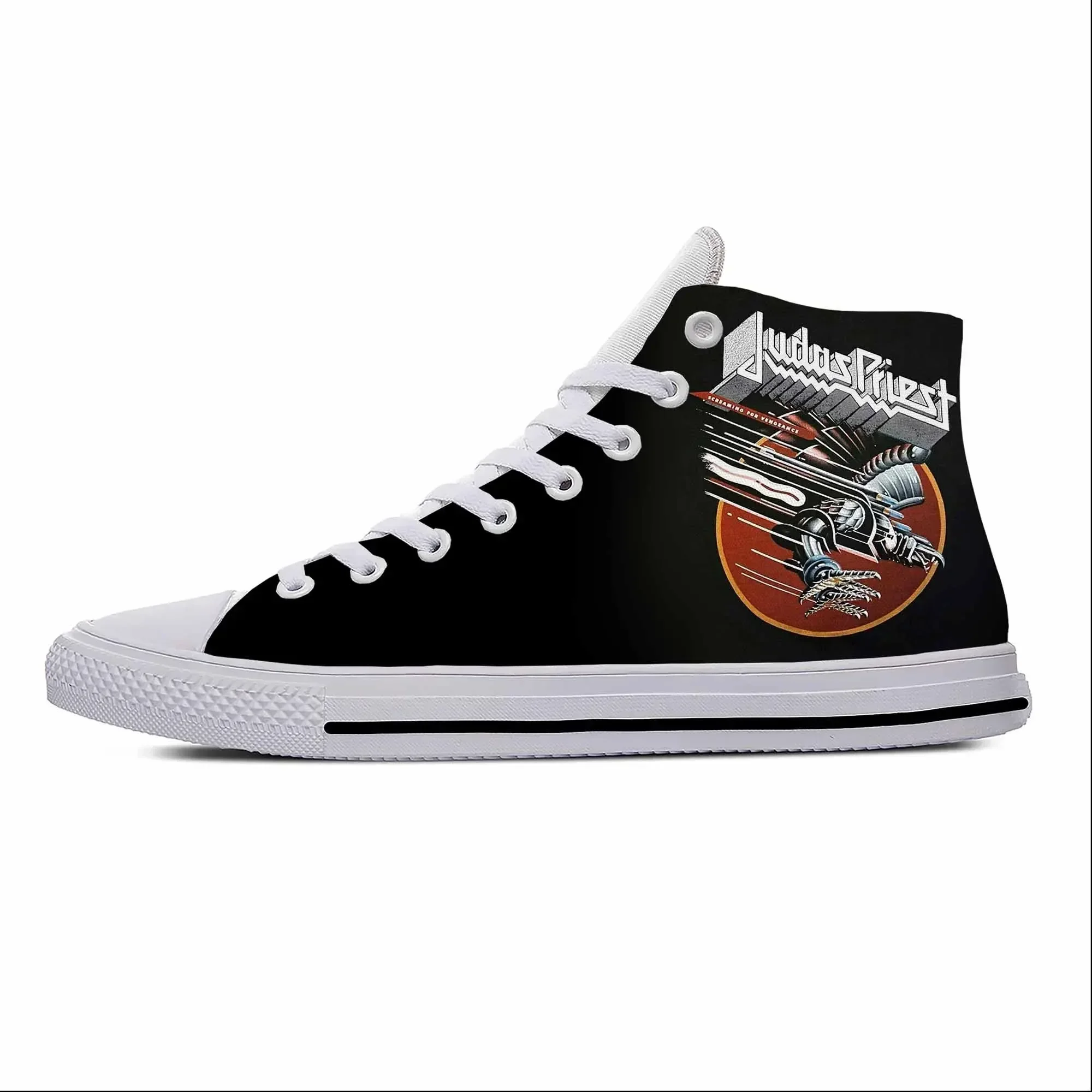 Priest Heavy Metal Rock Band M - Canvas Sneaker High ulasan dan harga
